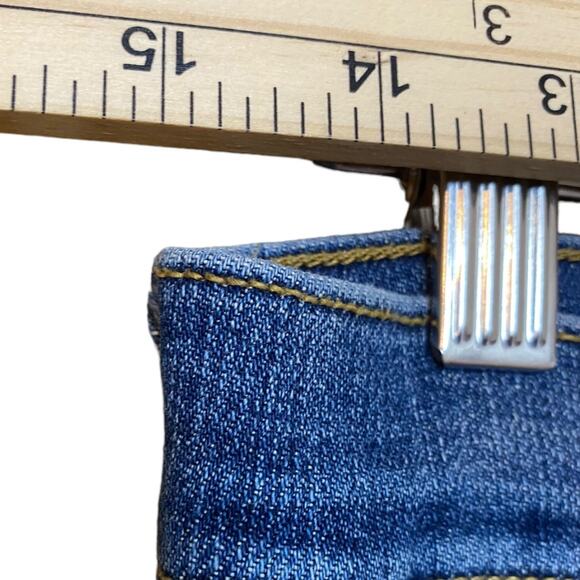 Sneak Peek Medium wash distressed skinny jeans - Juniors Size 9 - Picture 10 of 12